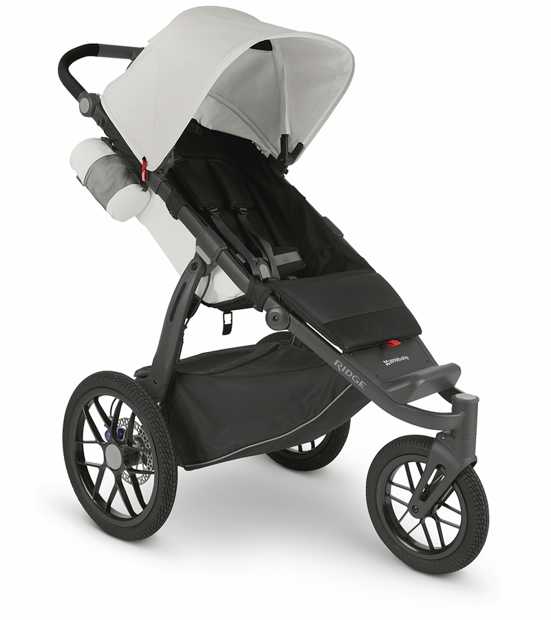 UPPAbaby Ridge Jogging Stroller - Bryce - White/Carbon